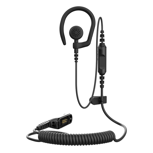 [1-WIRE SINGLE EARBUD WITH REMOVABLE EARHOOK LOUD AUDIO EARPIECE] PMLN8337