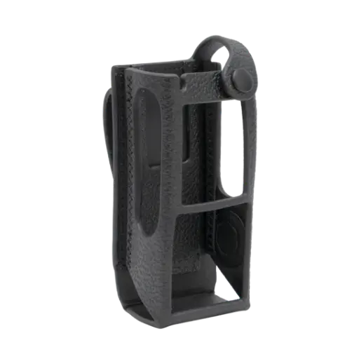 [HARD LEATHER CARRY CASE 3 INCH FIXED BELT LOOP DISPLAY] PMLN8301