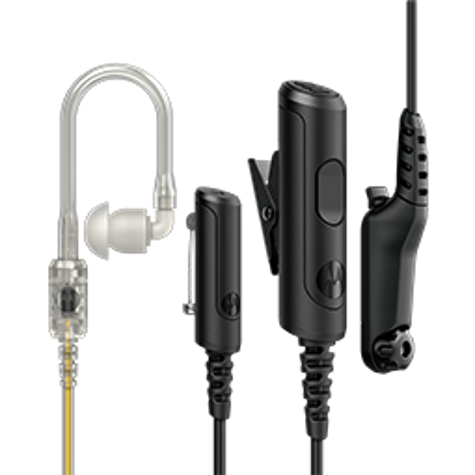 [3-WIRE SURVEILLANCE KIT WITH LOUD AUDIO TRANSLUCENT TUBE] PMLN8343